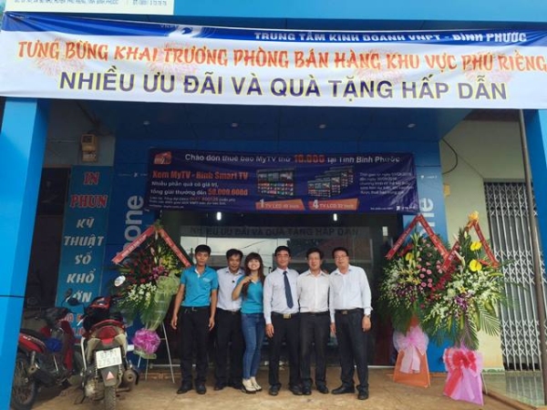 Trung Tâm Kinh Doanh VNPT - Bình Phước khai trương Phòng bán hàng khu vực huyện Phú Riềng