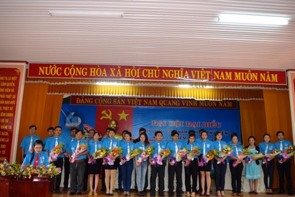Huyện Phú Riềng tổ chức Đại hội Hội LHTN lần thứ I Nhiệm kỳ 2016- 2019