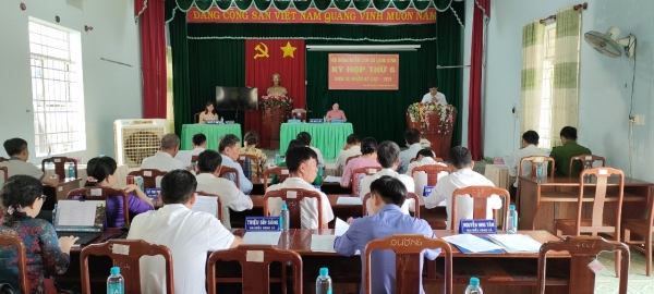 HĐND xã Long Bình tổ chức kỳ họp giữa năm 2023