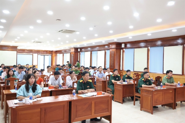 Huyện Phú Riềng tổng kết công tác tuyển chọn, gọi công dân nhập ngũ năm 2024.