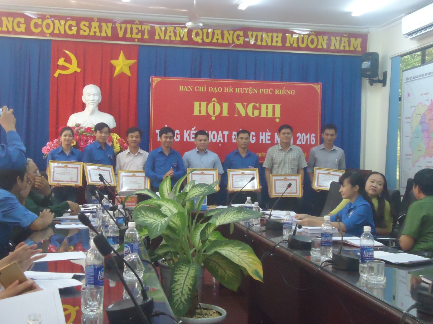Huyện Phú Riềng tổ chức tổng kết hoạt động hè năm 2016