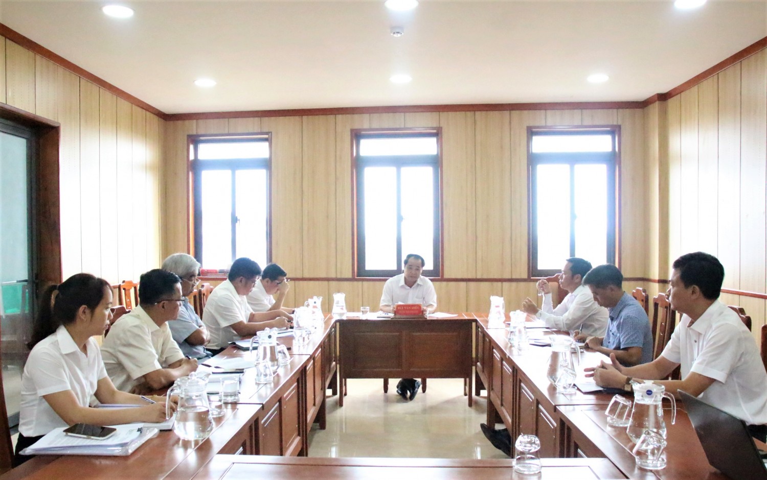 Hội đồng sáng kiến Khối Văn hóa- Xã hội huyện Phú Riềng họp triển khai nhiệm vụ