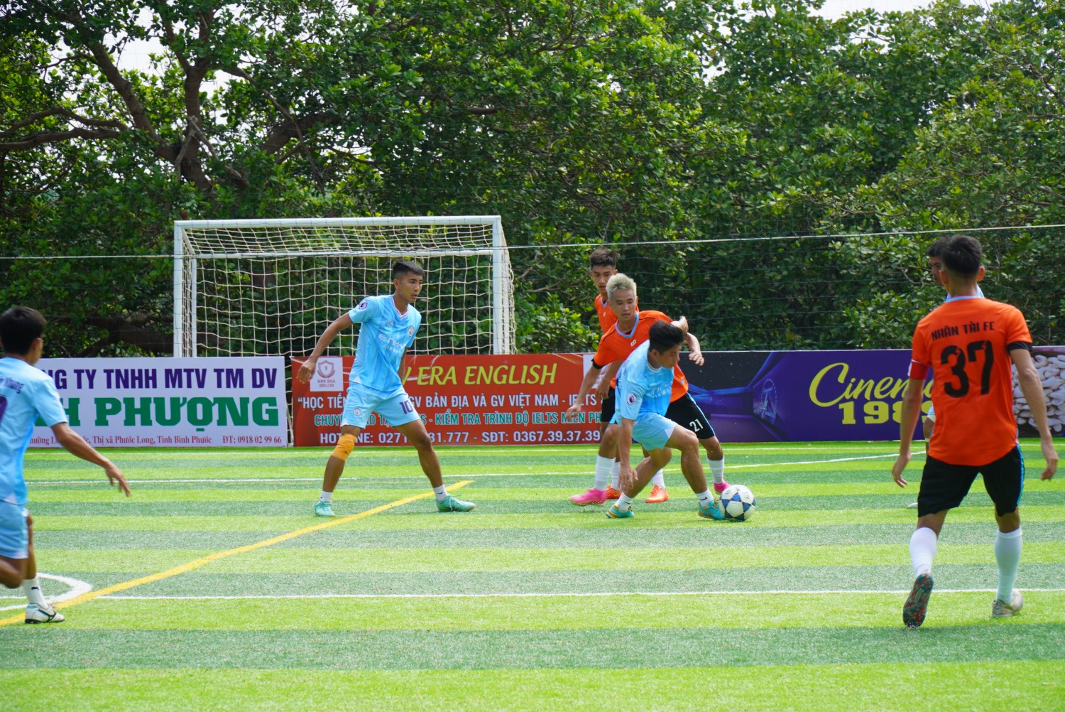 8 đội bóng tham gia giải bóng đá S7 Bình Phước mở rộng