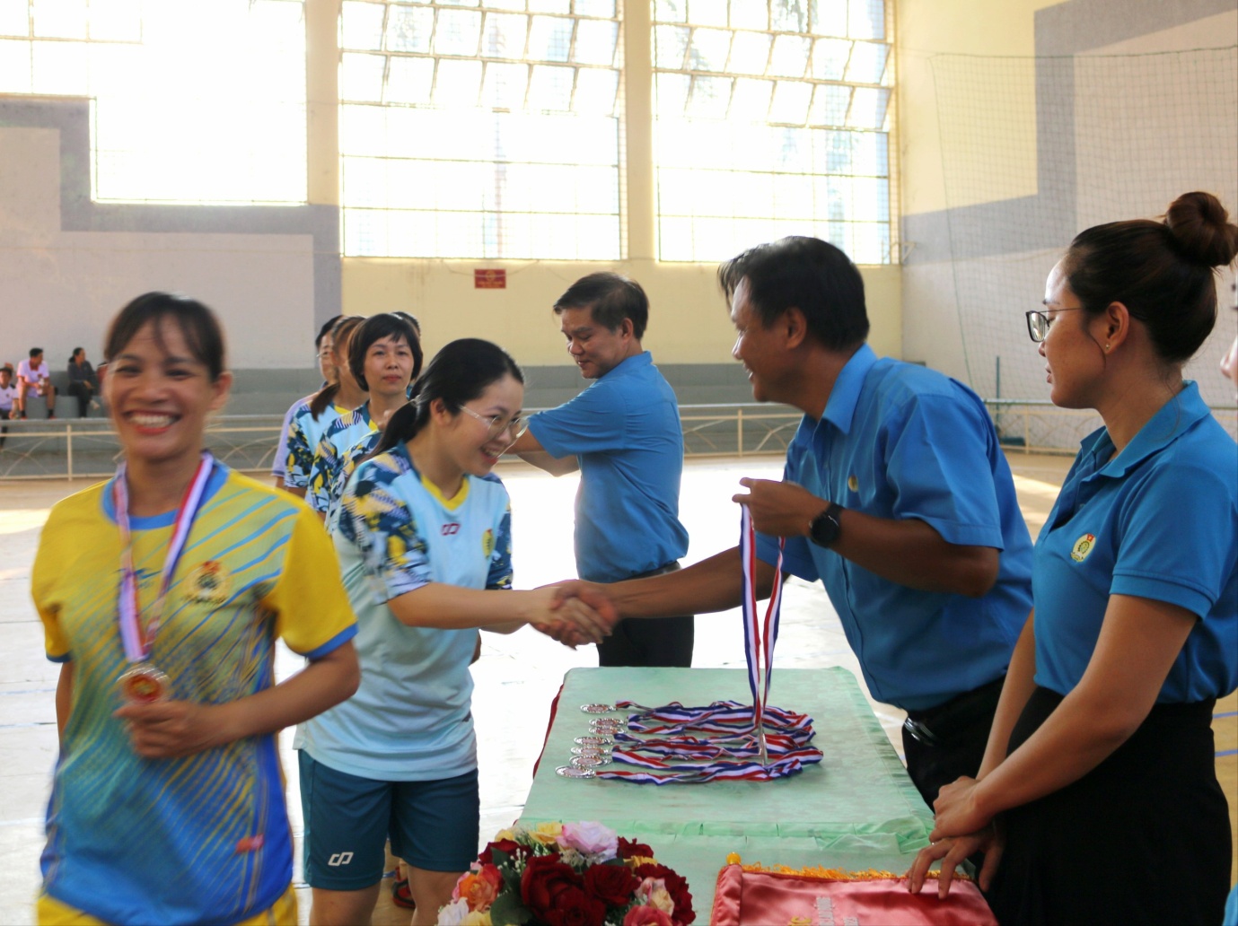 Phú Riềng đạt giải nhì bóng đá nữ Giải bóng đá Công nhân, viên chức, người lao động năm 2023