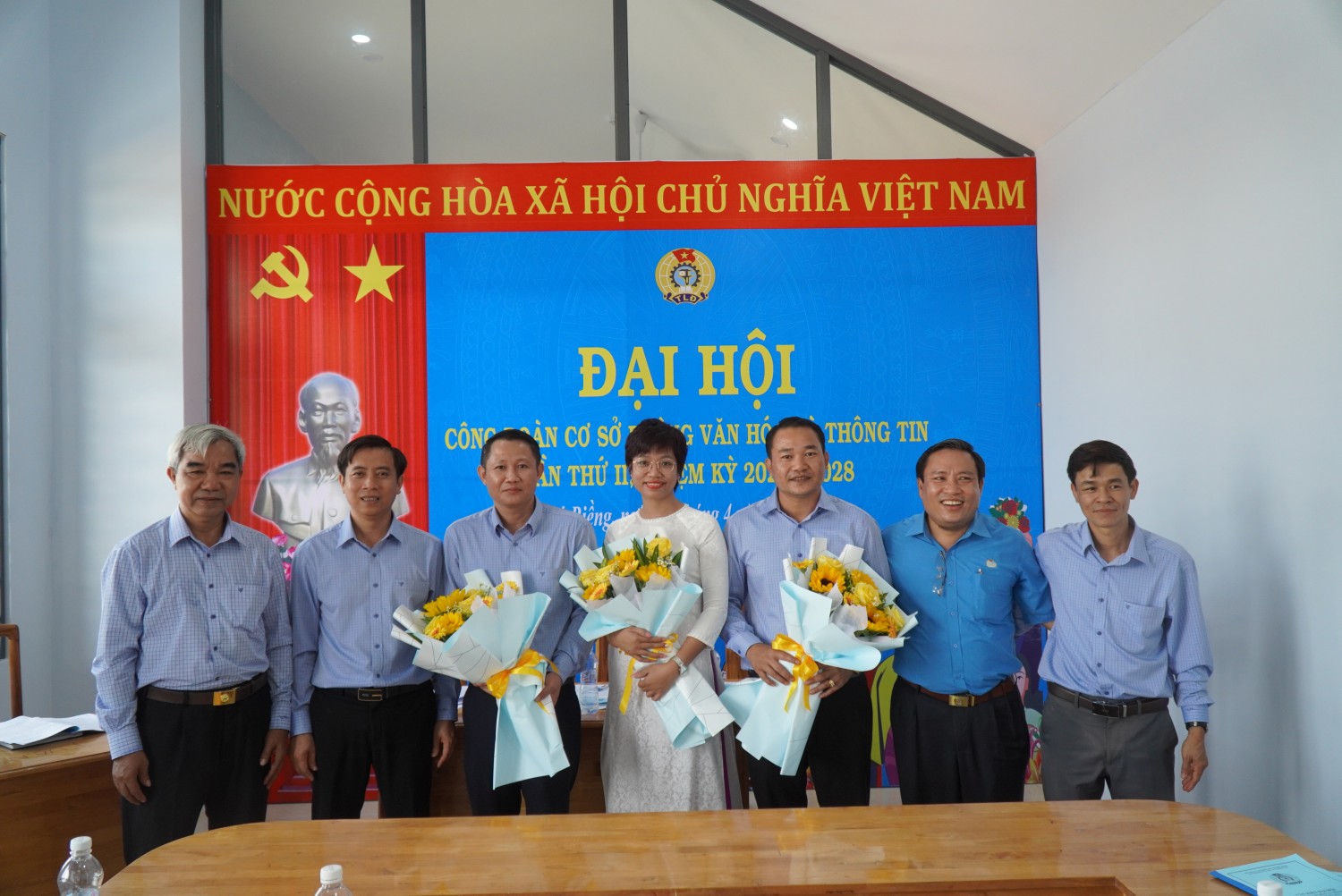 Đồng chí Trần Xuân Huy được bầu giữ chức Chủ tịch Công đoàn cơ sở Phòng Văn hóa và Thông tin huyện lần thứ II, nhiệm kỳ 2023 – 2028