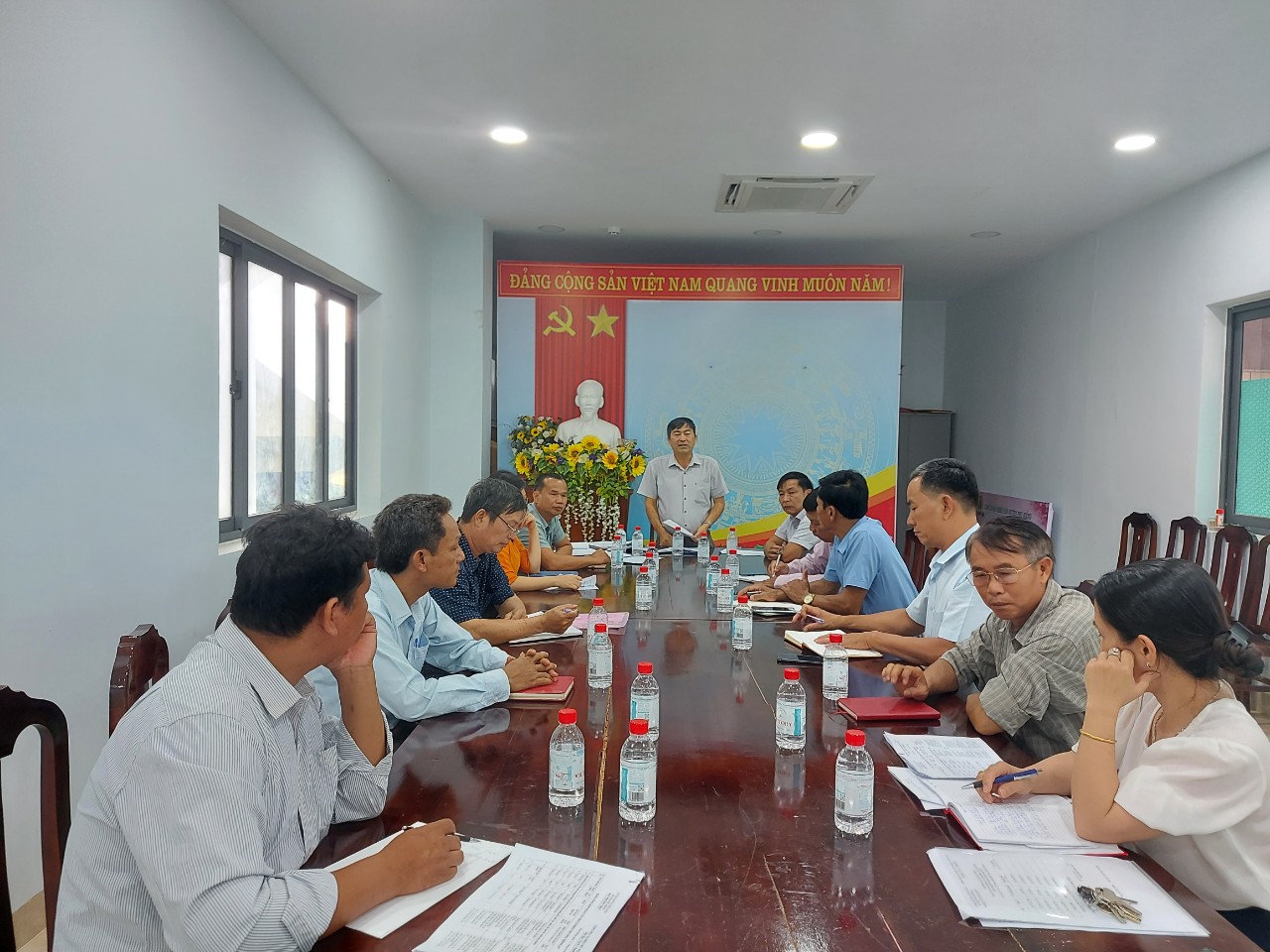 Ủy ban MTTQ Việt Nam huyện Phú Riềng triển khai, phối hợp tổ chức tuyên truyền pháp luật Bảo hiểm xã hội tự nguyện và Bảo hiểm y tế