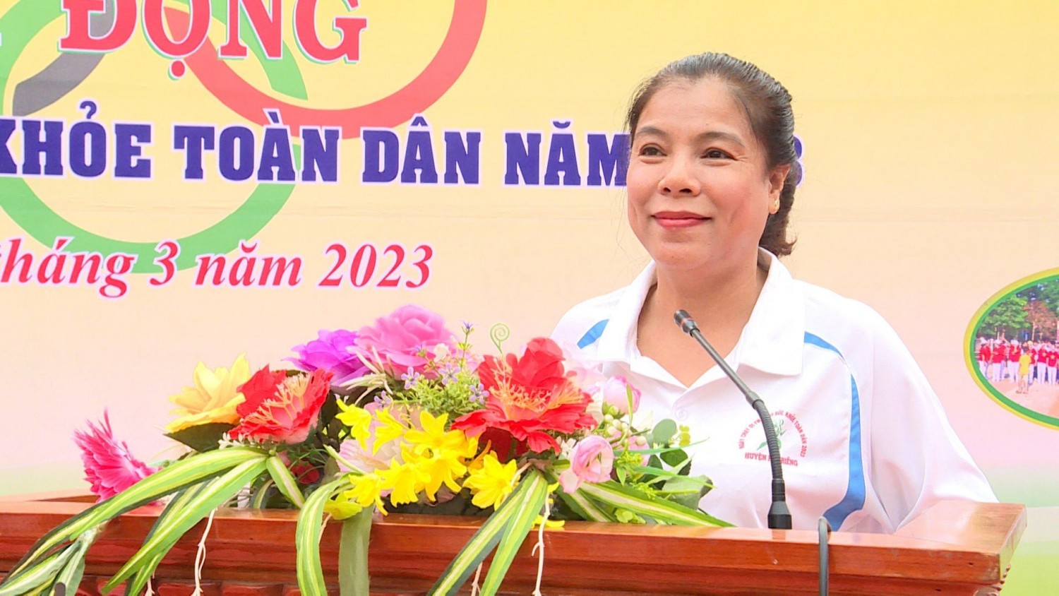 Huyện Phú Riềng phát động ngày chạy Olympic vì sức khỏe toàn dân năm 2023.