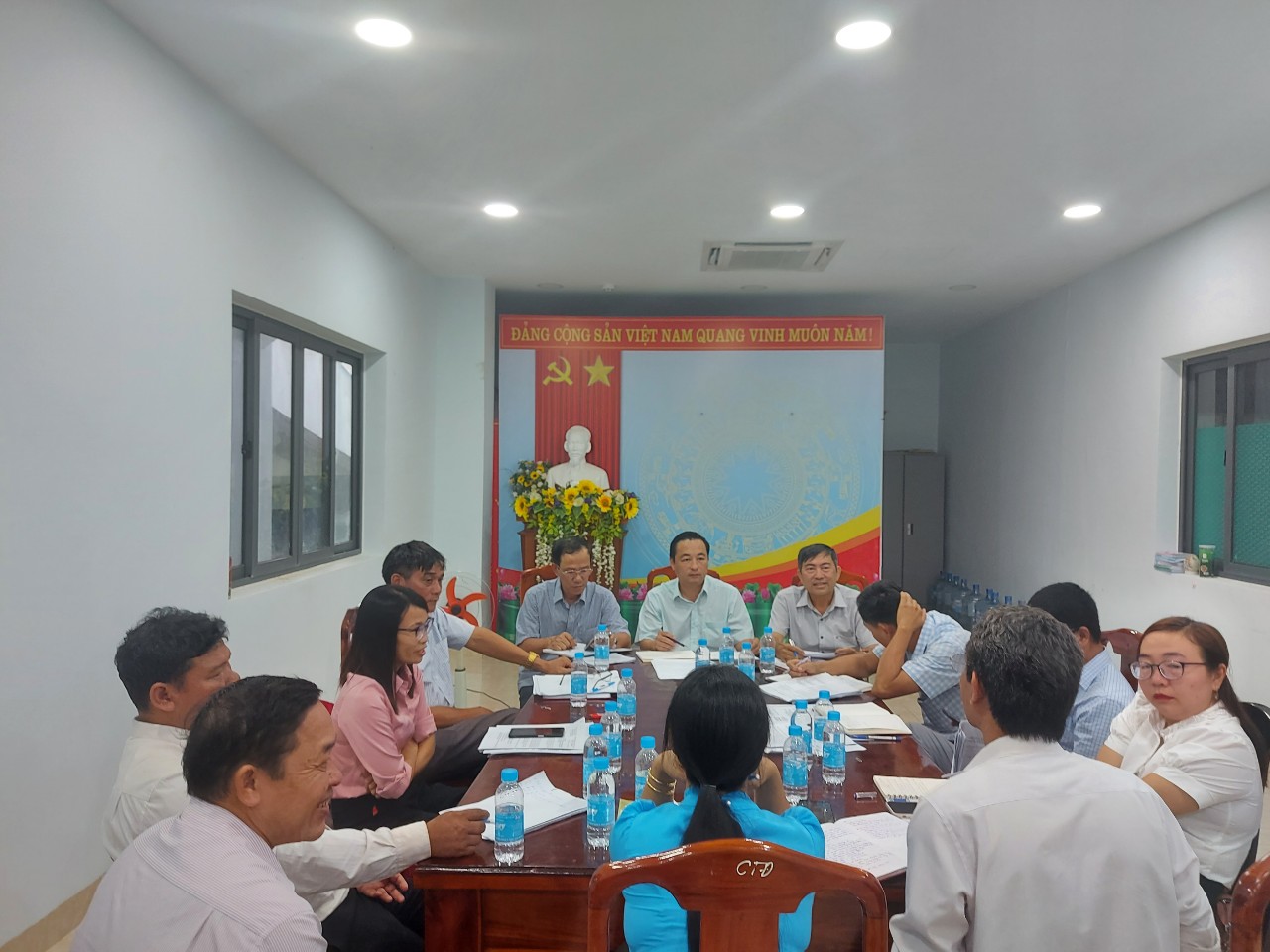 Ủy ban MTTQ Việt Nam huyện Phú Riềng tổ chức Hội nghị lấy ý kiến Nhân dân về Dự thảo Luật Đất Đai (Sửa đổi)