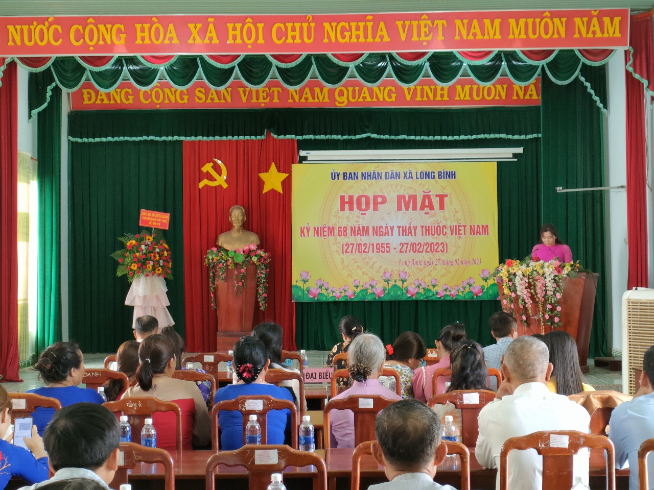 Long Bình tổ chức họp mặt 68 năm ngày thầy thuốc Việt Nam ( 27/02/1955 – 27/02/2023)