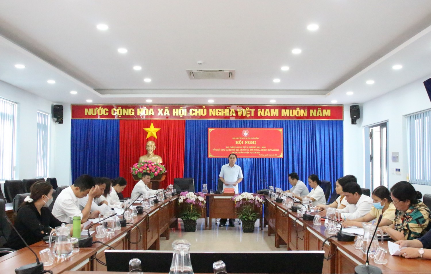 Năm 2022 Hội Khuyến học học huyện Phú Riềng hoàn thành xuất sắc nhiệm vụ.