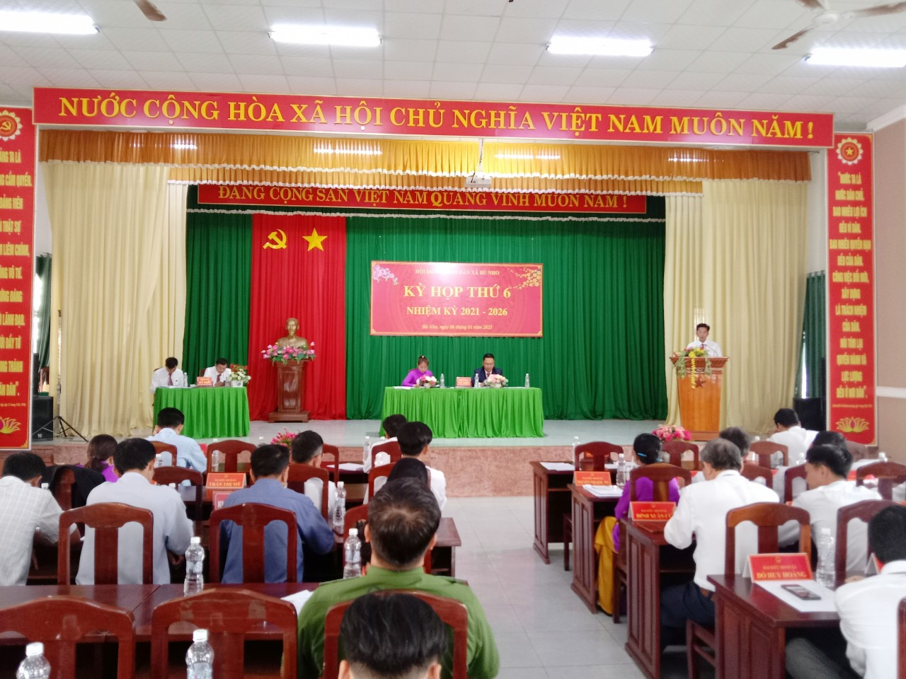 HĐND xã Bù Nho tổ chức kỳ họp thứ sáu, nhiệm kỳ 2021 – 2026