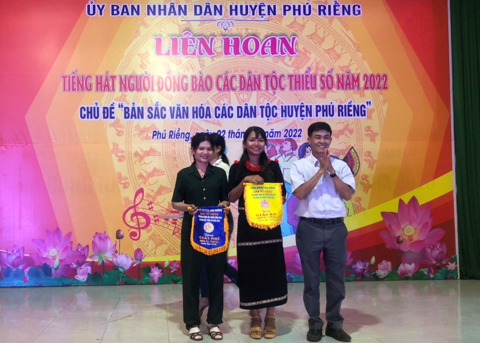 Xã Long Tân đạt giải nhất Liên hoan tiếng hát đồng bào các dân tộc thiểu số năm 2022.