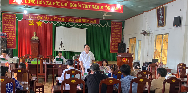 Tổ chức kiểm tra, giám sát hoạt động tín dụng chính sách tại xã Phú Trung