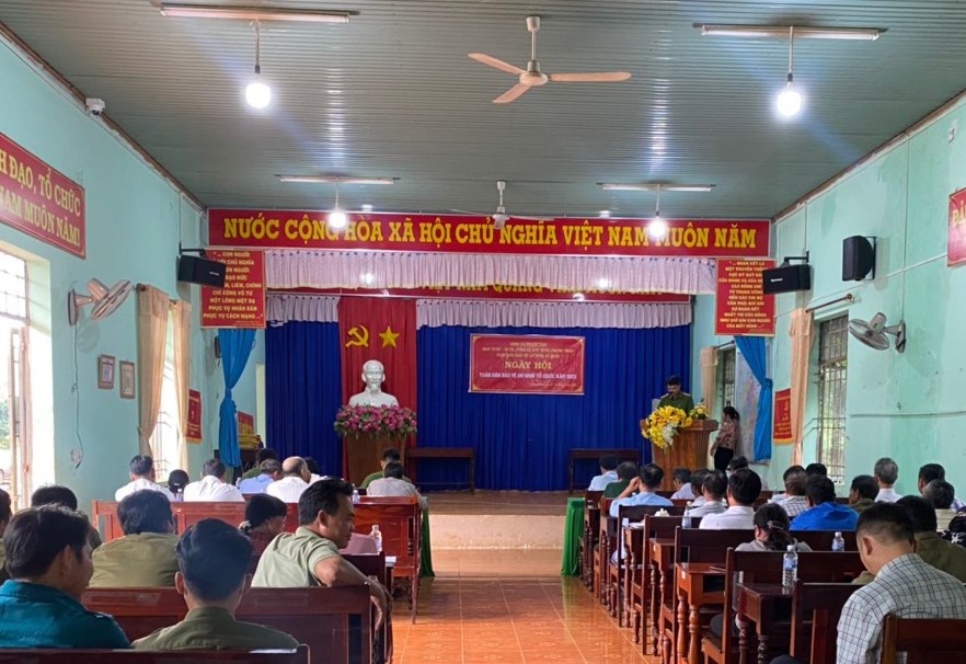 Xã Phước Tân và xã Phú Riềng rộn ràng tổ chức ngày hội Toàn dân Bảo vệ An ninh Tổ quốc.