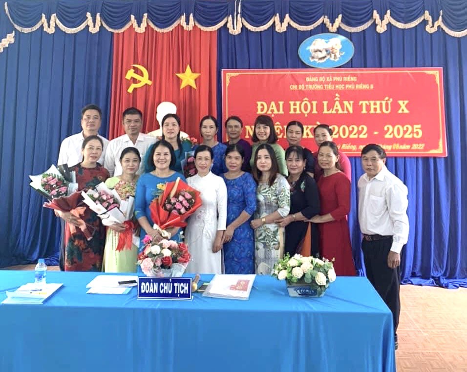Đảng bộ xã Phú Riềng hoàn thành Đại hội chi bộ cơ sở nhiệm kỳ 2022-2025
