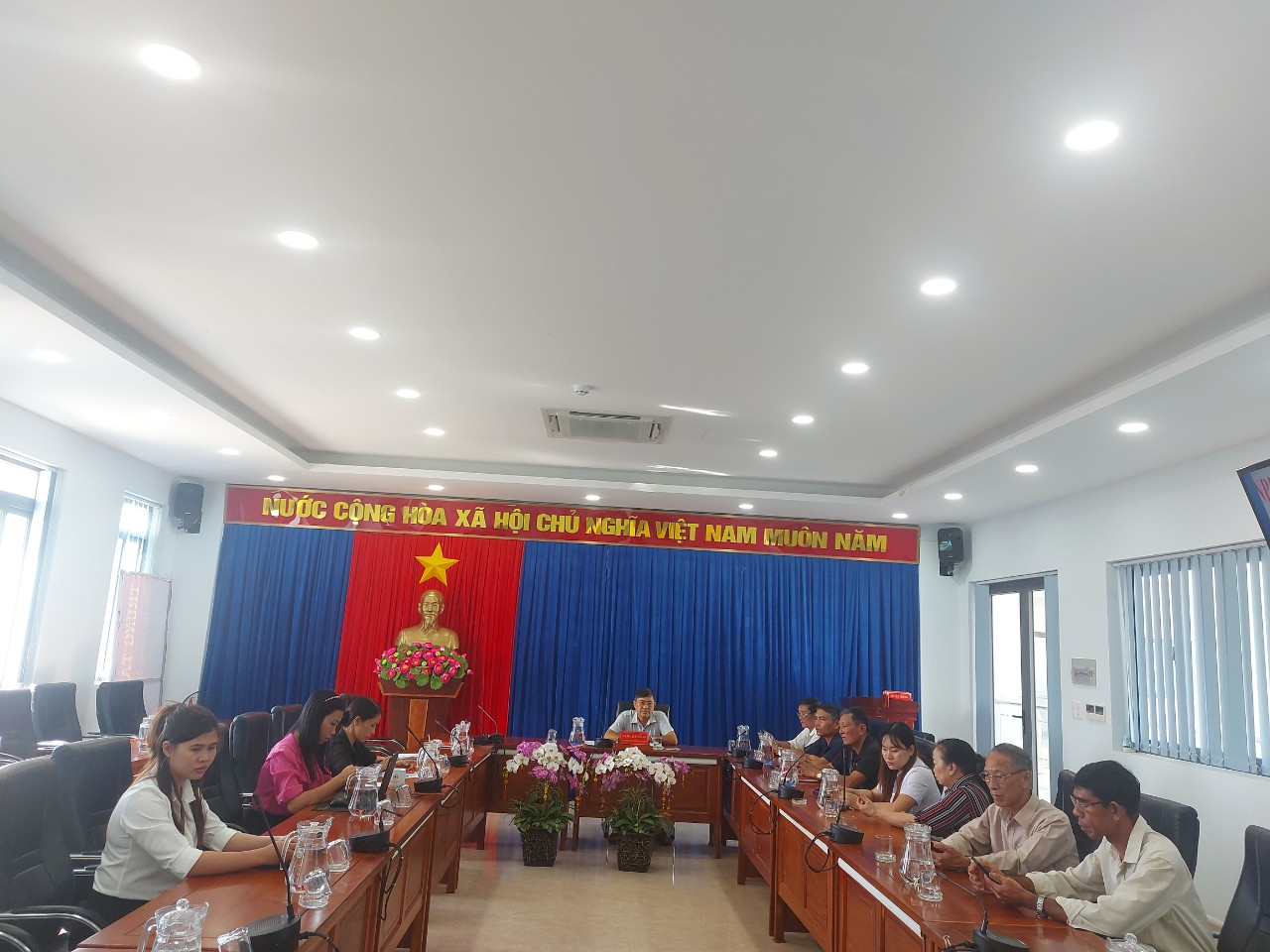Hội nghị trực tuyến về triển khai "Trang cộng đồng" (Fanpage) của Mặt trận Tổ quốc Việt Nam