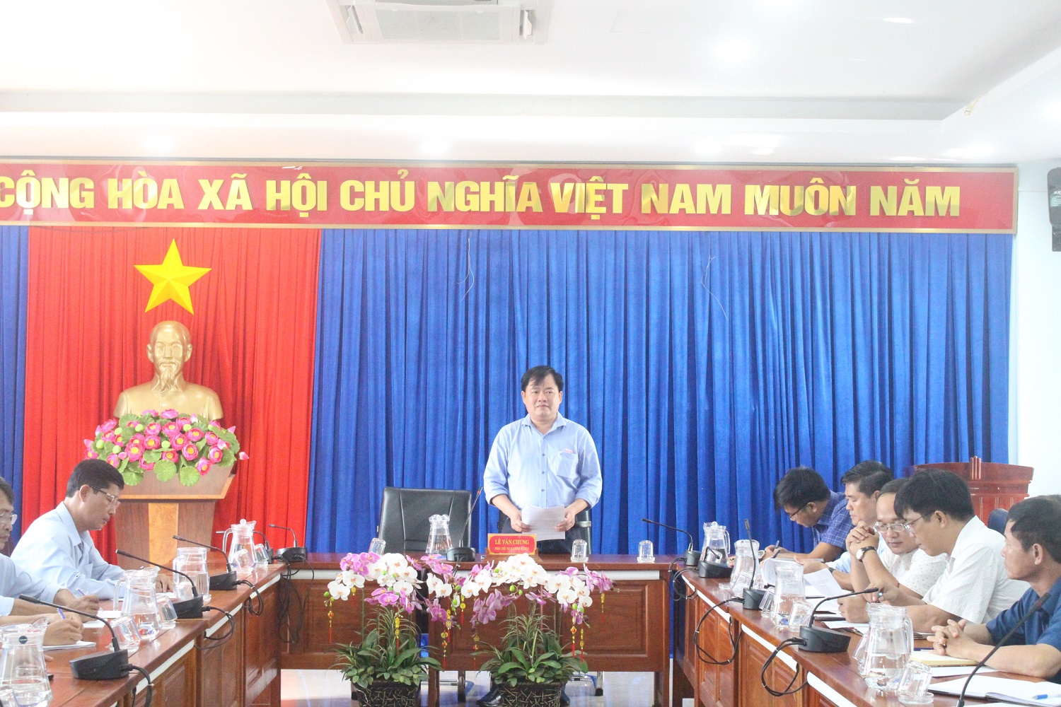 Thống nhất phương án quản lý, vận hành, bảo dưỡng các hồ thủy lợi trên địa bàn huyện Phú Riềng.
