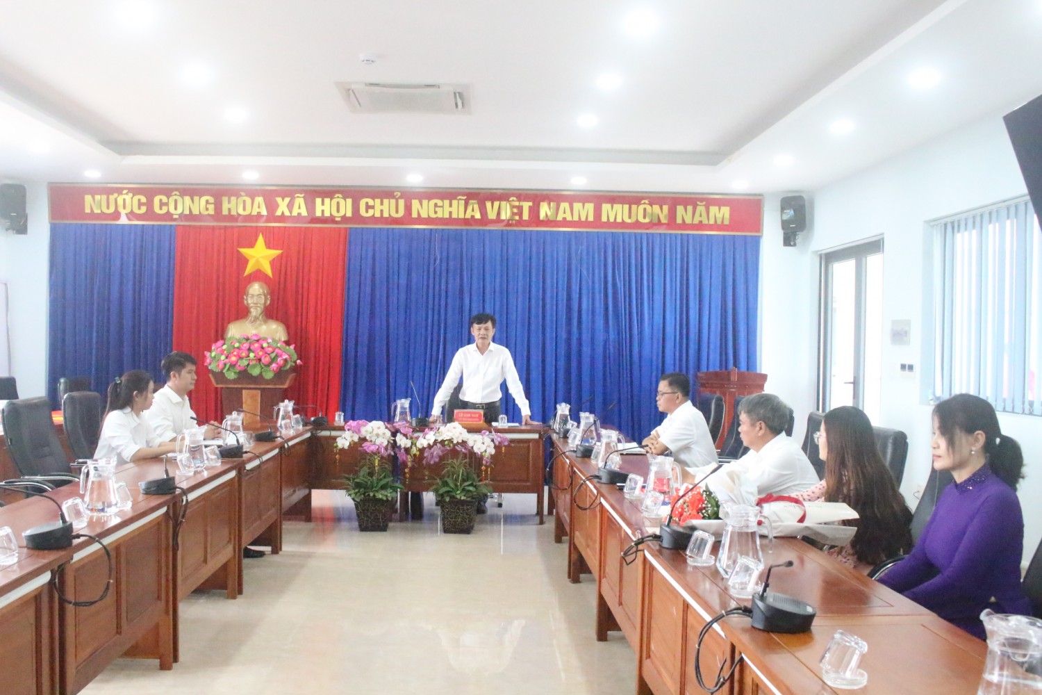 Ông nguyễn Văn Quyến được bổ nhiệm giữ chức vụ Phó Trưởng Phòng Tư pháp huyện Phú Riềng.