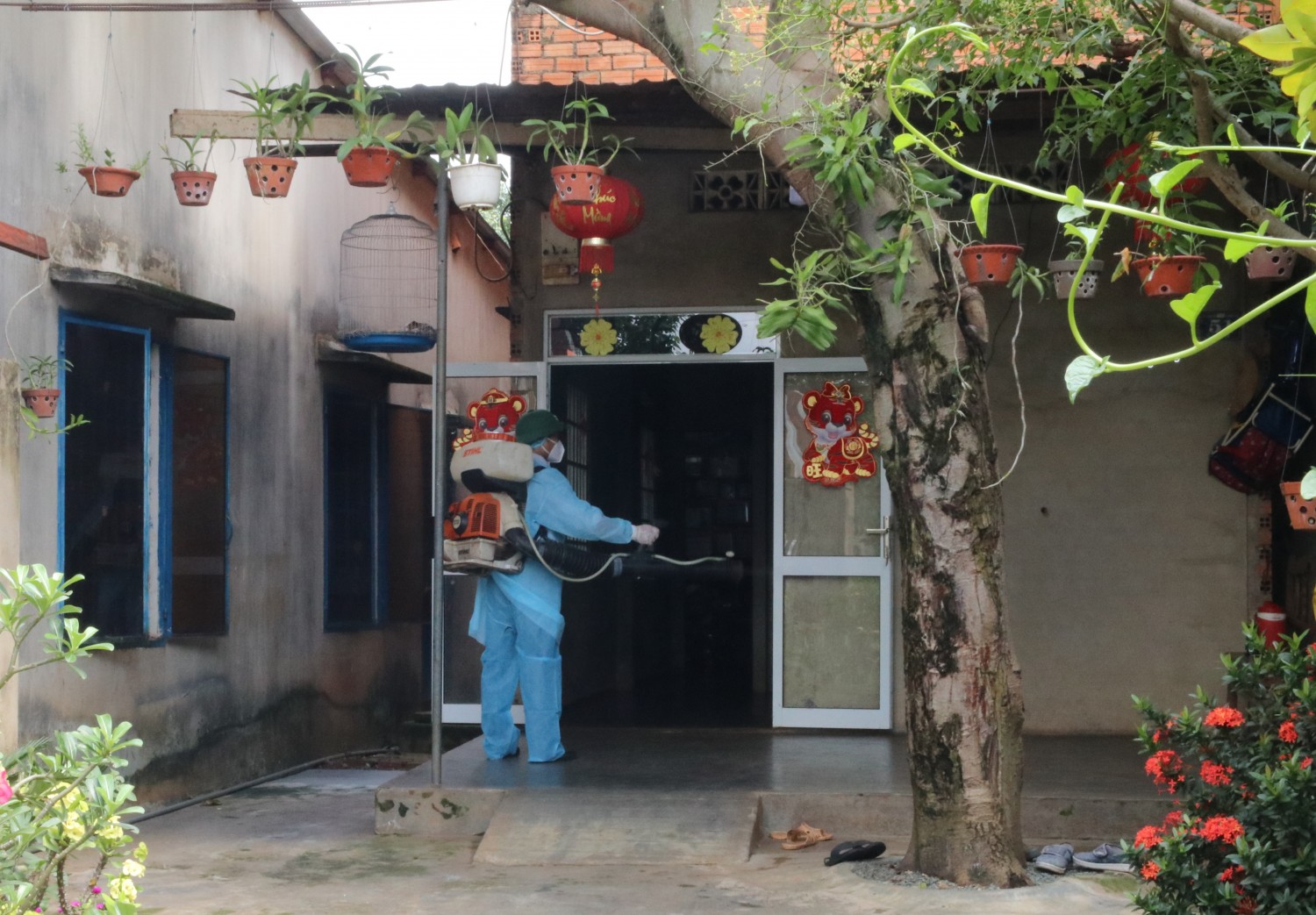 Phú Riềng: Triển khai công tác vệ sinh môi trường Phòng, chống dịch Sốt xuất huyết năm 2022