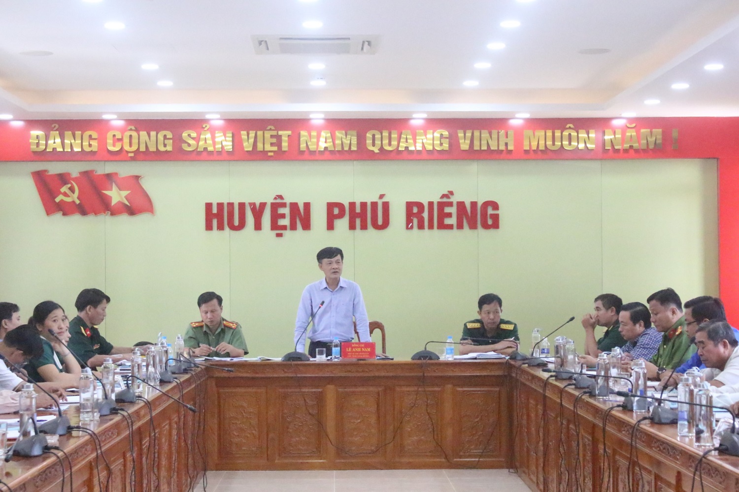Phú Riềng thực hiện tốt công tác Quốc phòng địa phương năm 2021.