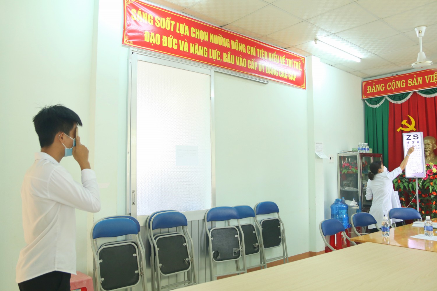 Huyện Phú Riềng triển khai khám tuyển sinh Đại học, Cao đẳng vào các trường trong quân đội năm 2022