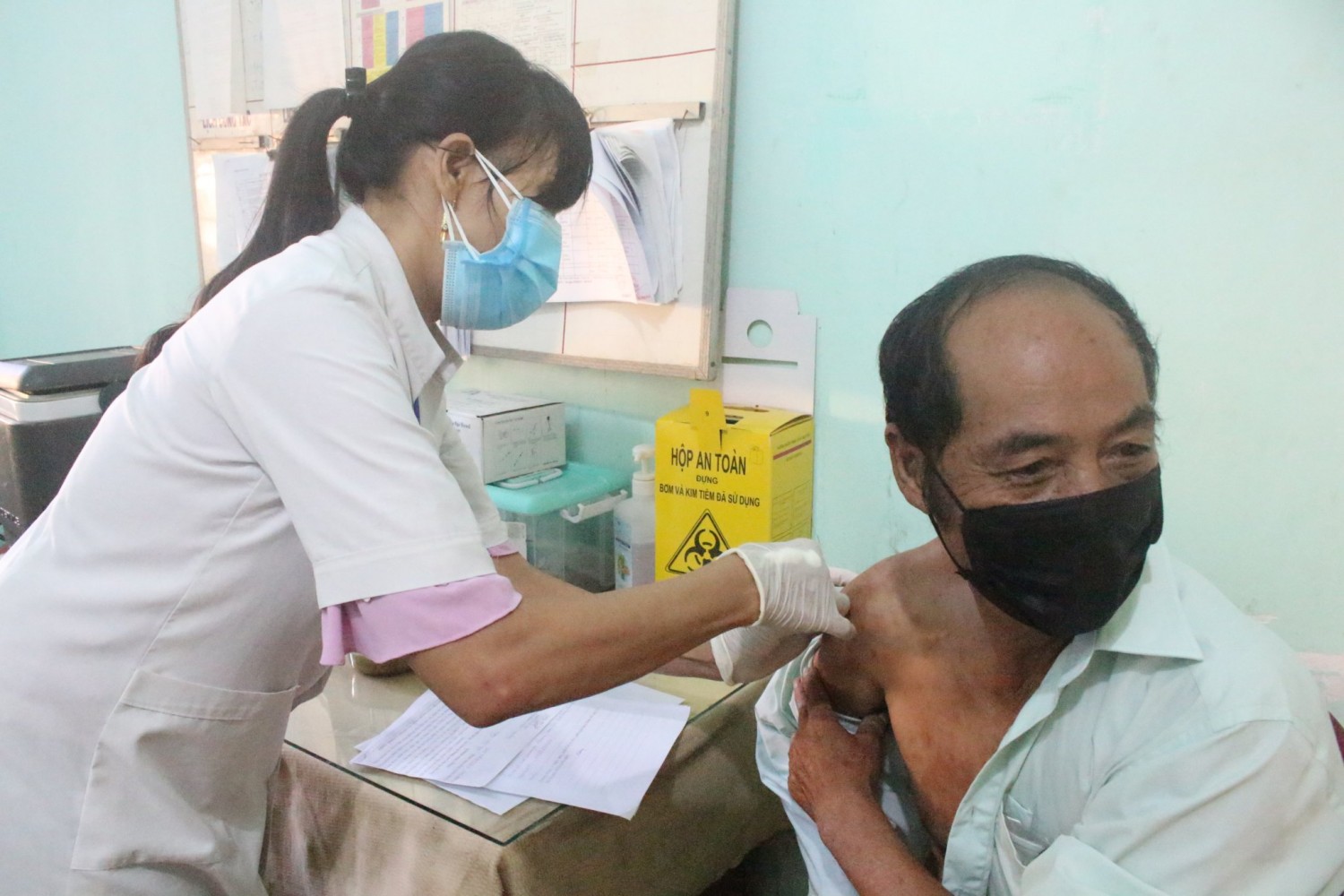 Huyện Phú Riềng đạt 10 giường bệnh trên một vạn dân.
