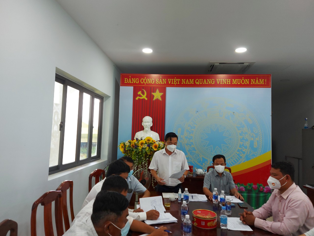 Ủy ban MTTQ Việt Nam huyện tổ chức Hội nghị giao ban công tác Mặt trận quý I năm 2022