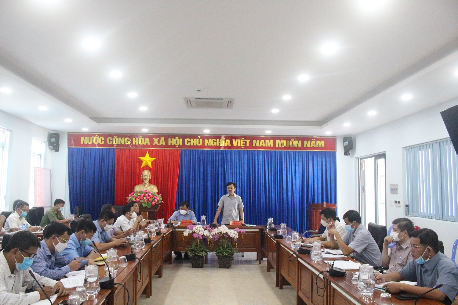Phấn đấu đến cuối năm 2023, 10/10 xã của huyện Phú Riềng hoàn thành xây dựng nông thôn mới.