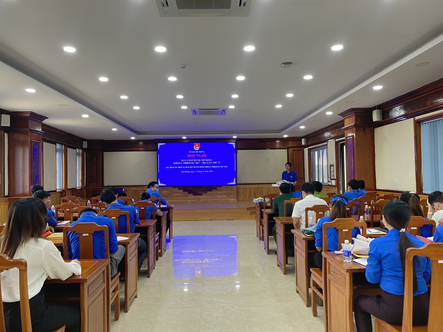 Huyện đoàn Phú Riềng họp Ban Chấp hành mở rộng khóa I, nhiệm kỳ 2017-2022