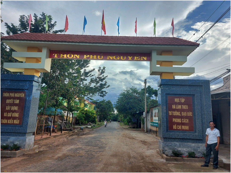 Năm 2021, huyện Phú Riềng có 79 thôn đạt danh hiệu “Khu dân cư văn hóa”