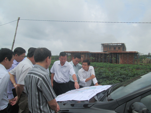 Tháng 12-2016 sẽ khởi công xây dựng trung tâm hành chính huyện Phú Riềng