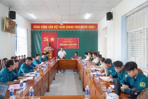 Phú Riềng chú trọng phân công Ủy viên Ban Chấp hành Đảng bộ huyện dự sinh hoạt chi bộ ở khu dân cư