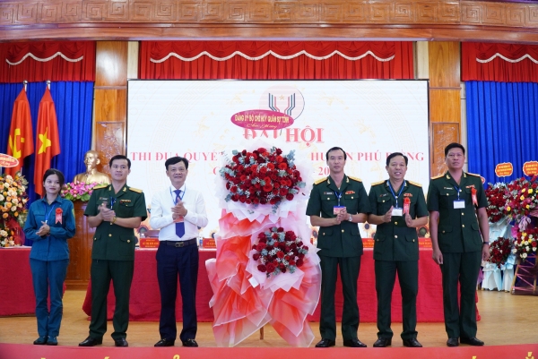Đại hội thi đua Quyết thắng lực lượng vũ trang huyện Phú Riềng giai đoạn 2019 – 2024.