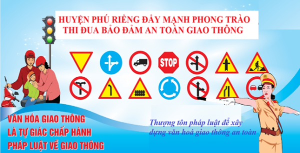 Phú Riềng: Phát động phòng trao thi đua bảo đảm an toàn giao thông trên địa bàn huyện.