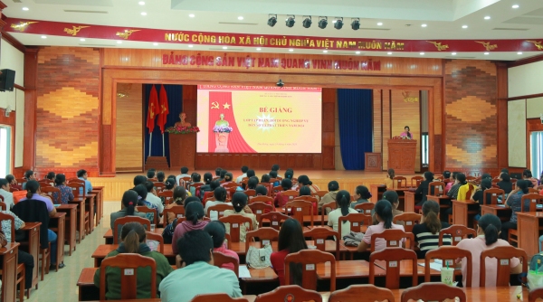 Phú Riềng: 140 học viên hoàn thành lớp tập huấn, bồi dưỡng nghiệp vụ  công tác dân số và phát triển năm 2024.