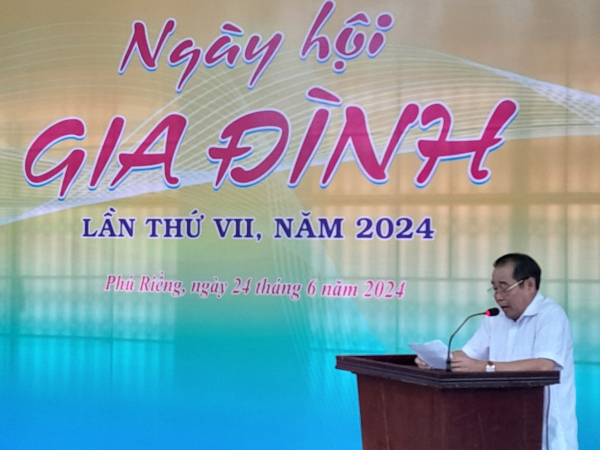 Phú Riềng tổ chức Ngày hội gia đình lần thứ VII, năm 2024.