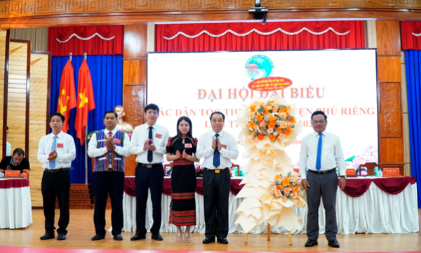 Đại hội Đại biểu các dân tộc thiểu số huyện Phú Riềng lần II - năm 2024.