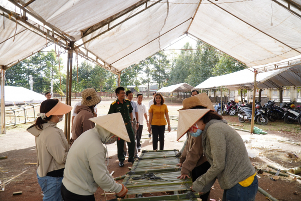 TỔ CHỨC “TẾT NHÂN ÁI”, “TẾT QUÂN- DÂN” VÀ “CHỢ XUÂN 0 ĐỒNG” ĐẢM BẢO THIẾT THỰC, Ý NGHĨA, ĐẠT MỤC ĐÍCH, YÊU CẦU ĐỀ RA.