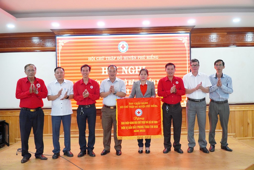 Hội chữ thập đỏ huyện Phú Riềng tổ chức hội nghị ban chấp hành mở rộng lần thứ 3