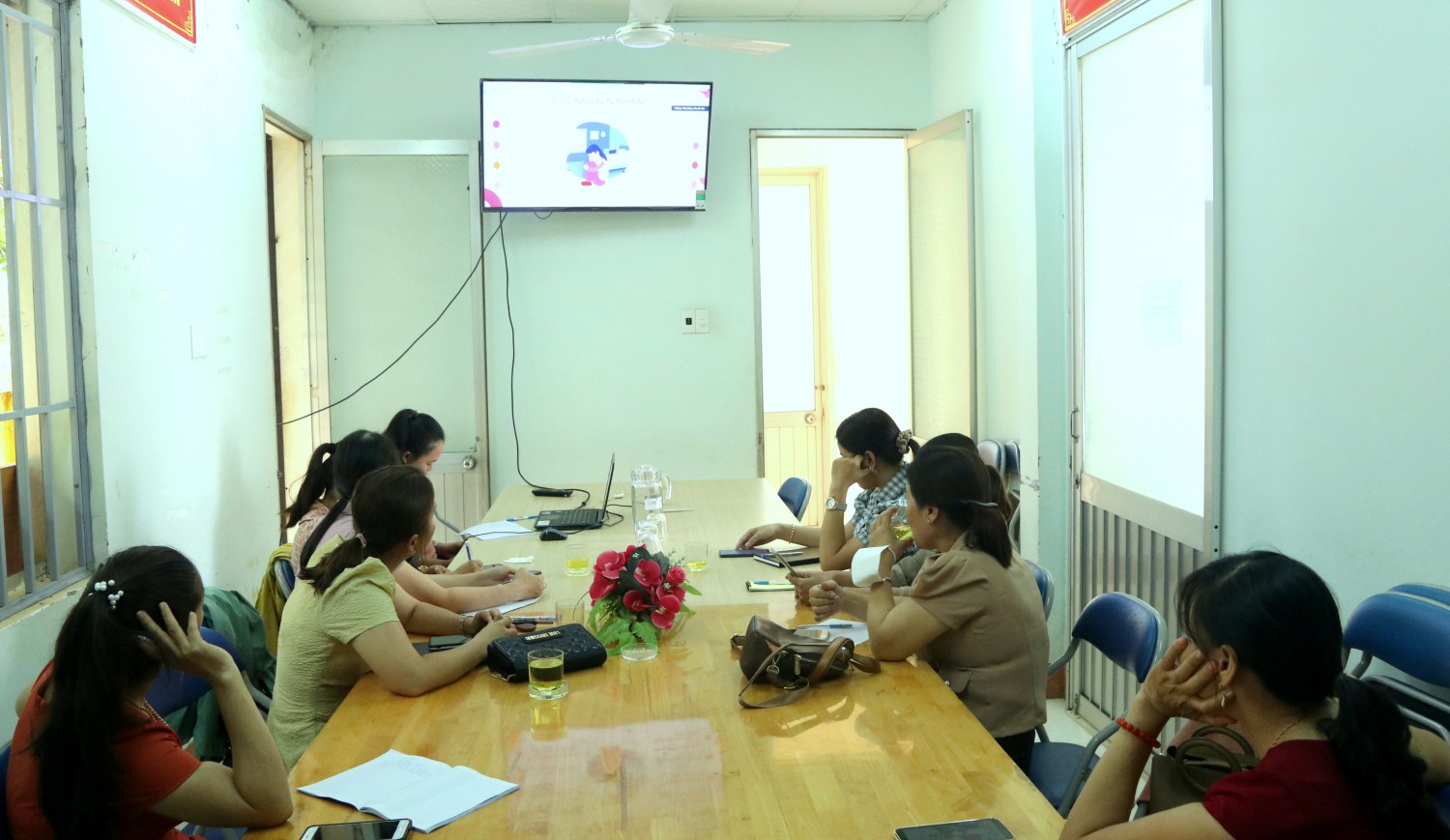Phú Riềng: tập huấn chăm sóc sức khỏe sinh sản năm 2022