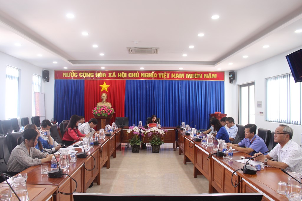 Phú Riềng tham dự hội nghị trực tuyến báo cáo viên tháng 7/2022