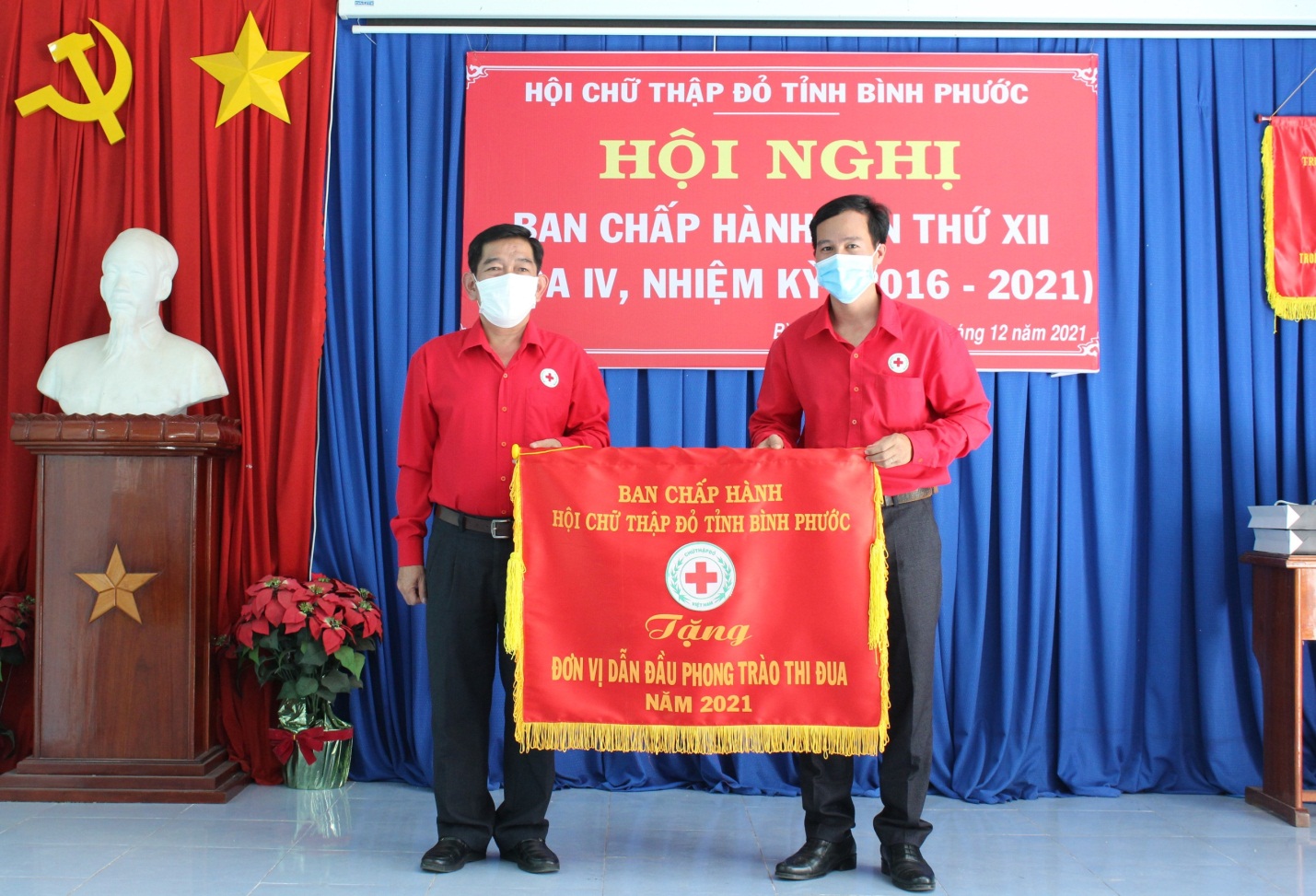 Hội Chữ thập đỏ huyện Phú Riềng dẫn đầu phong trào thi đua năm 2021