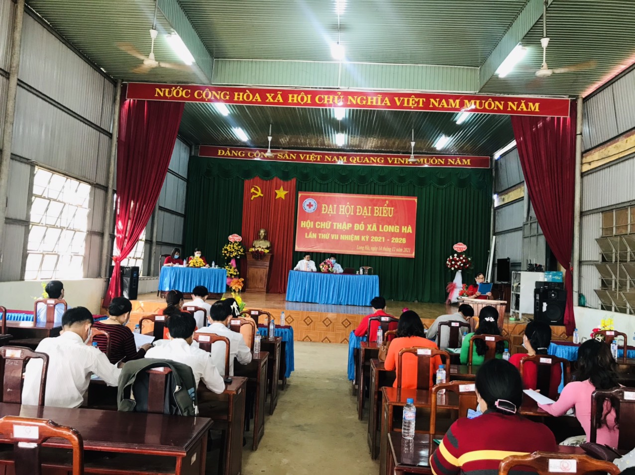 Đại hội đại biểu hội Chữ thập đỏ xã Long Hà khóa VII, nhiệm kỳ 2021 – 2026